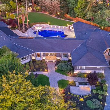 Luxury Backyard Pool & Outdoor Living – Saratoga, CA