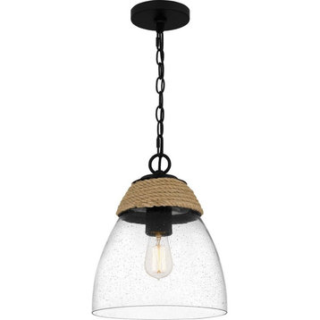 1 Light Mini Pendant In Transitional Style-12.75 Inches Tall and 10.75 Inches