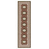 Safavieh Veranda Collection VER099 Rug, Brown/Terracotta, 2'3" X 8'