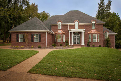Example of a classic exterior home design in Other