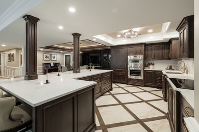 Example of a kitchen design in Other