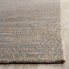 Safavieh Cape Cod Collection CAP412 Rug, Grey/Sand, 8'x10'