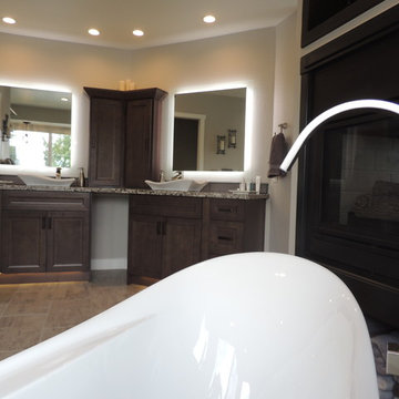 Master Bathroom Remodel from late 80"s to modern northwest