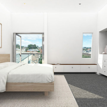 Melbourne Penthouse - Guest Bedroom