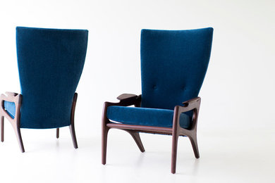 Craft Associates® Modern High Back Chairs - 1604 - Hillsdale Highbacks - 01