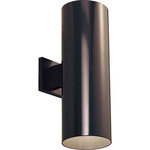 Progress - Progress P5642-20/30K Cylinder - 18" 58W 2 LED Outdoor Wall Mount - The P5642 Series are ideal for a wide variety of interior and exterior applications including residential and commercial. The Cylinders feature a 120V alternating current source and eliminates the need for a traditional LED driver. This modular approach results in an encapsulated luminaire that unites performance, cost and safety benefits. Specify P8798-31 top cover lens for use in wet locations.  Wet location listed when used with P8798 top cover lens Color Temperature: 3000Lumens: 2000CRI: 90Warranty: 5 Years Warranty* Number of Bulbs: 2*Wattage: 29W* BulbType: LED* Bulb Included: Yes