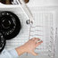 SinkSense GridLogic Latch-On Grid Sink Organizer, 6-Plate, Stainless Steel