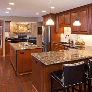 Traditional Cherry Kitchen