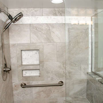 Cozy and Warm Like a Cafe Latte- Bathroom Remodel