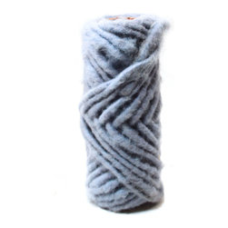 Shea's Wildflower - Wired Wool Roping, 6" SPOOL W/ 32FT L - blue, BLUE - Artificial Flower Arrangements