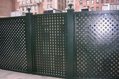 Minimalist patio photo in New York