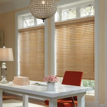Hunter Douglas WOOD BLINDS Home Office Ideas