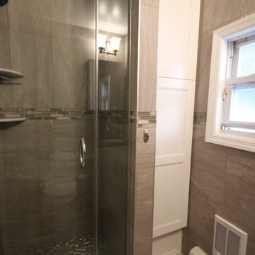 Modern Grey 3/4 Bathroom