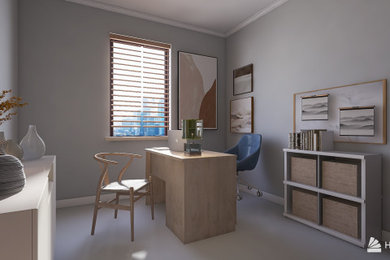 Virtual interior Decor:  Westie SC Home office