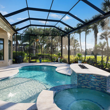 Lanai and Pool Remodel in Estero, FL