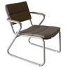 OASIQ CORAIL Lounge Armchair, Gray, No Cushions