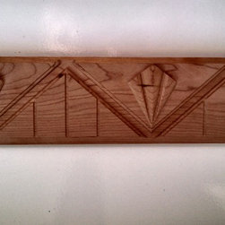 New custom Art Deco style wood moulding (Pattern D2973) - Molding And Trim