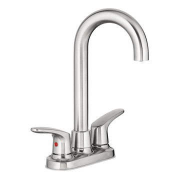 2-Handle Centerset Bar Sink Faucet, Chrome