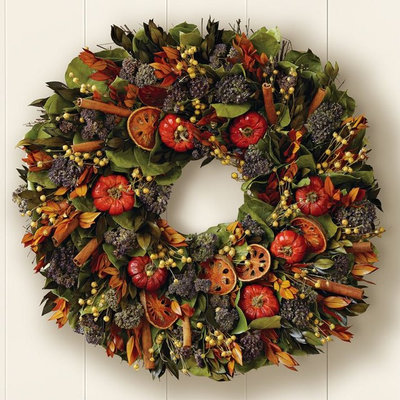 Traditional Wreaths And Garlands by Williams-Sonoma