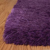 United Weavers Bliss Nubia Shag Rug, Purple (2300-00117), 2'7"x3'11"