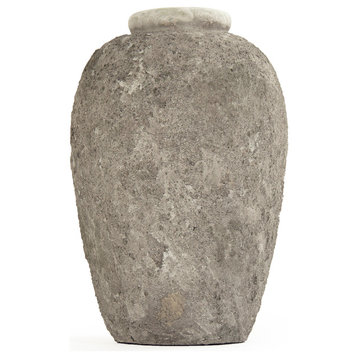 Vase, Gray, 11x17"