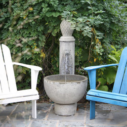 Water Jar Water Feature - Outdoor Fountains And Ponds