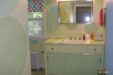 Bathroom - eclectic bathroom idea in Providence