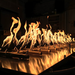 Custom CROSSFIRE&trade; Brass Burners - Fire Pits