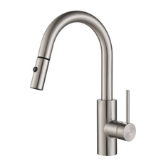 Kraus Usa Mateo Single Lever Pull Down Kitchen Faucet Stainless Steel Kitchen Kraus Usa Mateo Single Lever Pull Down Kitchen Faucet Stainless Steel Kitchen