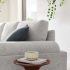 Oasis Upholstered Fabric Sofa - Light Gray