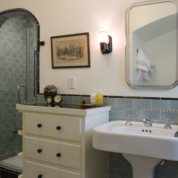 Turquoise Bathroom + Spanish Bathroom