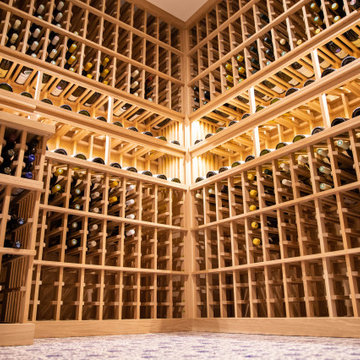 Laguna Beach Orange County Traditional Wine Cellar Outdoor Building Wine Room