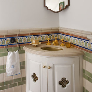 75 Beautiful Bath With Travertine Countertops Pictures Ideas Houzz