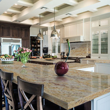 Colonial Gold Granite Kitchen