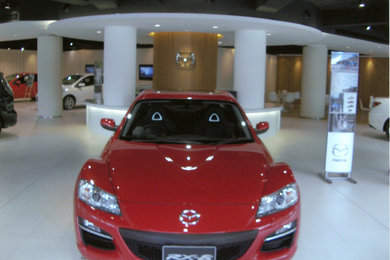Mazda showroom