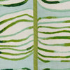 Tropical Leaf Verte 18-inch Throw Pillow