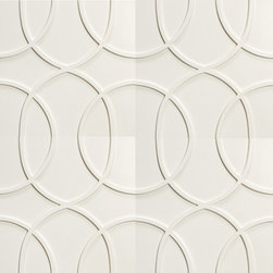Studio Moderne Paramount White Matte 15'' x 15'' - Wall And Floor Tile