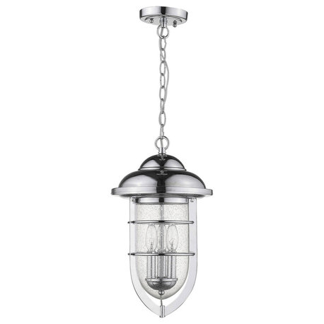 Dylan 3-Light Chrome Hanging Lantern