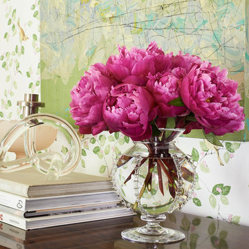 Domino Magazine guest bedroom makeover with Blinds.com