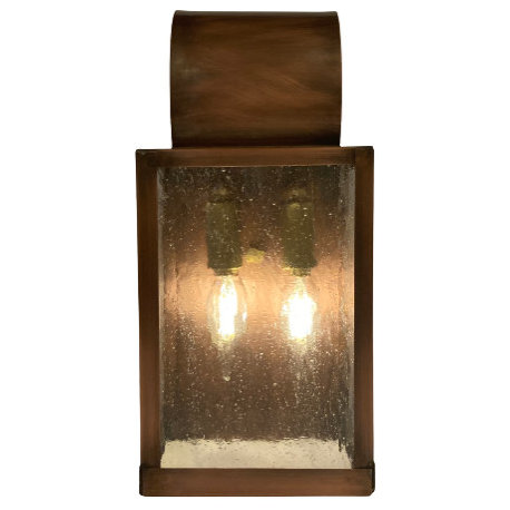Coachman down light, Solid Copper Wall Lamp, Handmade in USA.