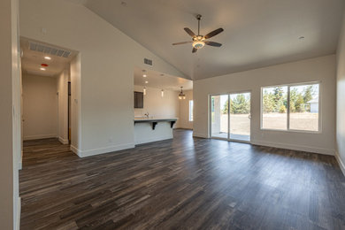 Inspiration for a timeless living room remodel in Other