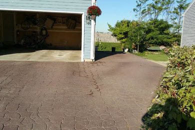 Stamp Asphalt and Color Coat