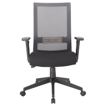 Boss Office Linear Mesh Adjustable Office Desk Chair