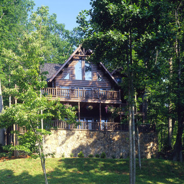 Blue Ridge Mountain Log Cabin