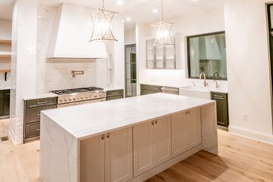 Example of a trendy kitchen design in Other