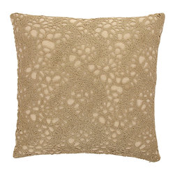Legends&reg; Gold Crochet Pillow Cover - Products