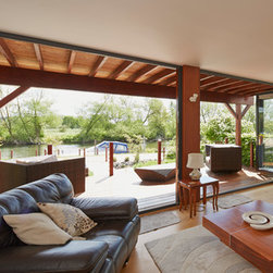 Origin Bi-fold Waterside Project - Screen Doors