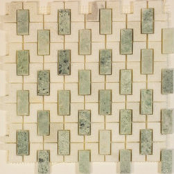 Bestview Window Pattern Ming Green Stone Mosaic 2033032 - Tile