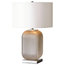 Uttermost Forino Gray Glass Table Lamp