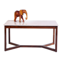 Allison Marble Coffee Table - Coffee Tables
